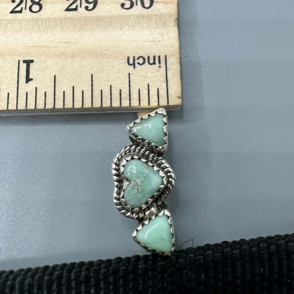 ⌚Paloma Turquoise Heart Sterling Silver 925 Watch Band Charm Handmade iWatch